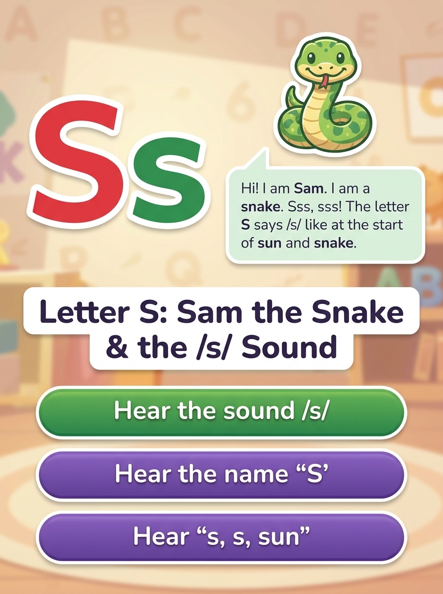 Letter S cover