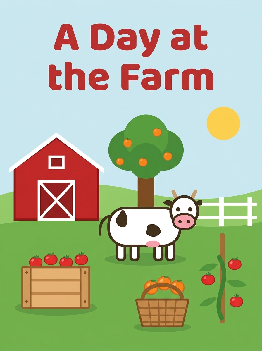 A Day at the Farm - Unit 6 cover