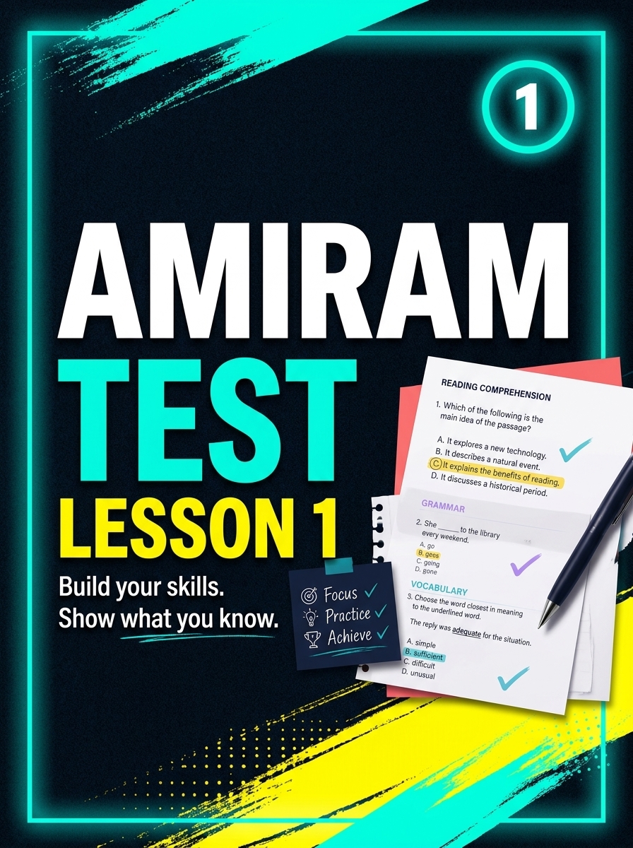 Amiram Test - Lesson 1 · Tulkka World