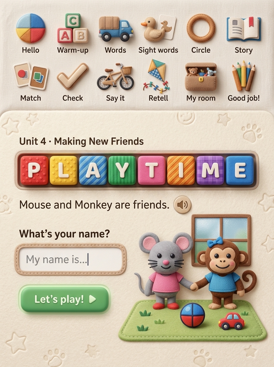 Playtime - Unit 4 cover