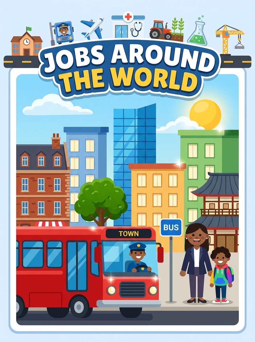 Jobs Around the World - Unit 8 cover