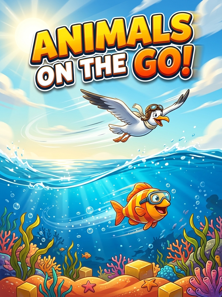 Animals on the Go - Unit 7 cover