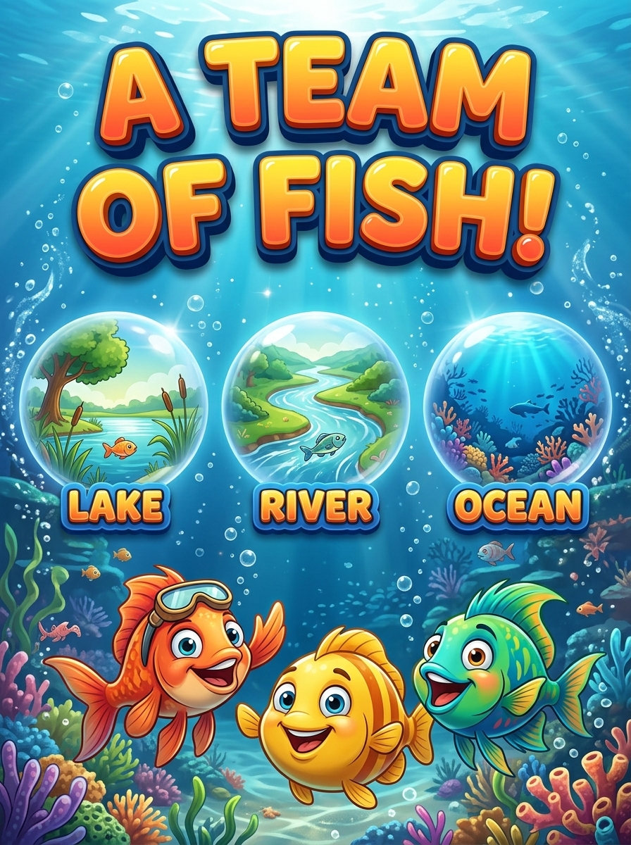 A Team of Fish - Unit 9 cover