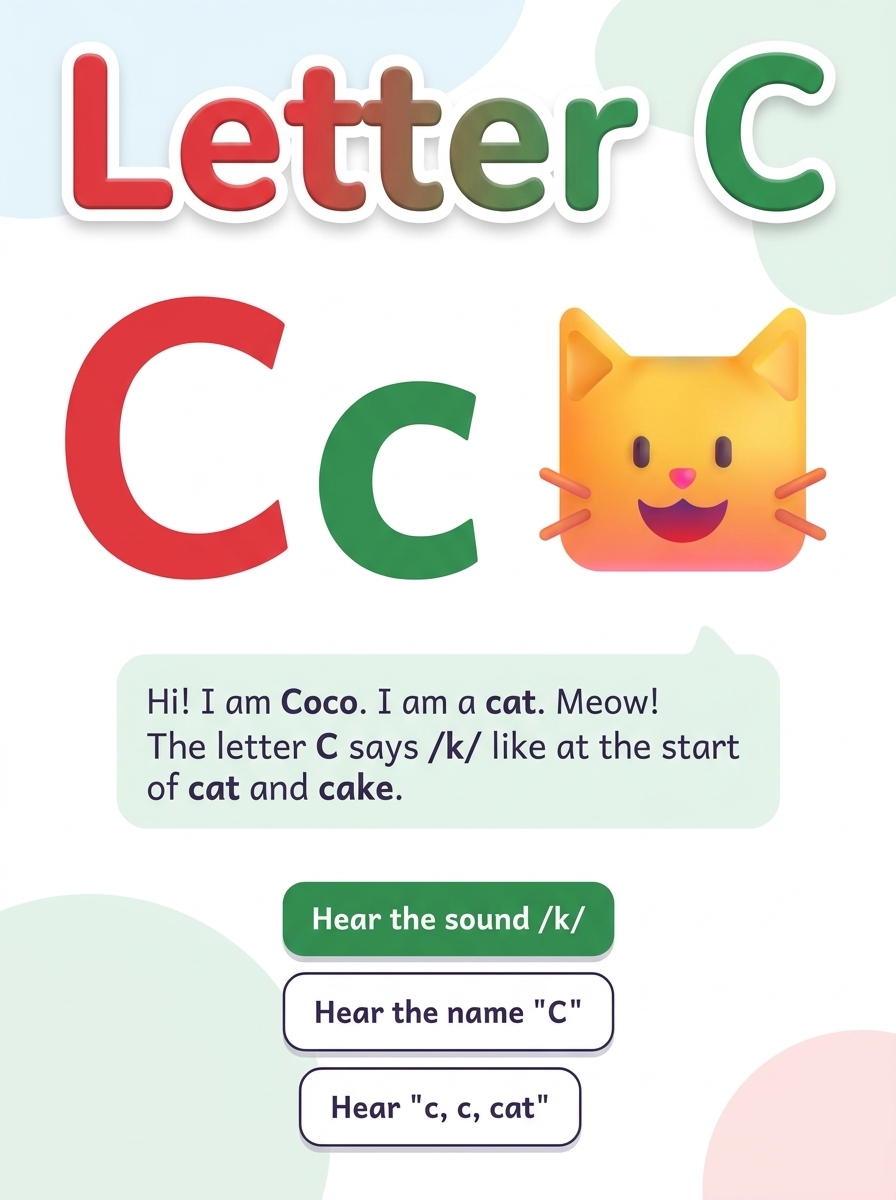 Letter C cover