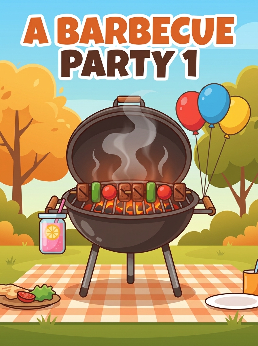 A Barbecue Party - Unit 1 cover
