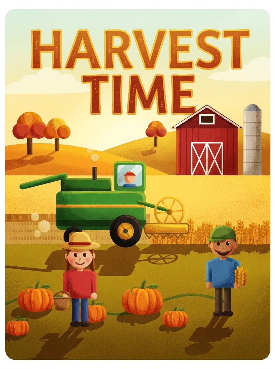 Harvest Time - Unit 12 cover