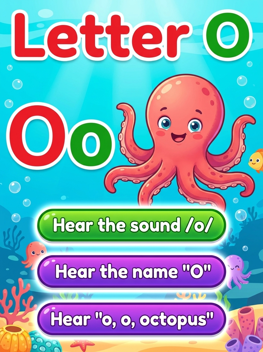 Letter O cover